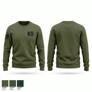 Crew Neck Sweatshirt, K-9, Police, Teamtime, Team time, sublimation, custom sports apparel, team uniforms, spirit wear, spiritwear, sports uniforms, custom shirts, team store, custom team store, fundraiser sports, apparel fundraiser