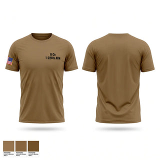 Short Sleeve Performance Shirt, B Co 1-224th AVN, National Guard, Teamtime, Team time, sublimation, custom sports apparel, team uniforms, spirit wear, spiritwear, sports uniforms, custom shirts, team store, custom team store, fundraiser sports, apparel fundraiser