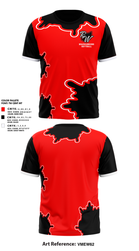 Short Sleeve Performance Shirt, Roadwarriors, Softball, Teamtime, Team time, sublimation, custom sports apparel, team uniforms, spirit wear, spiritwear, sports uniforms, custom shirts, team store, custom team store, fundraiser sports, apparel fundraiser