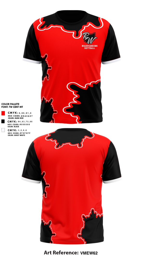 Short Sleeve Performance Shirt, Roadwarriors, Softball, Teamtime, Team time, sublimation, custom sports apparel, team uniforms, spirit wear, spiritwear, sports uniforms, custom shirts, team store, custom team store, fundraiser sports, apparel fundraiser