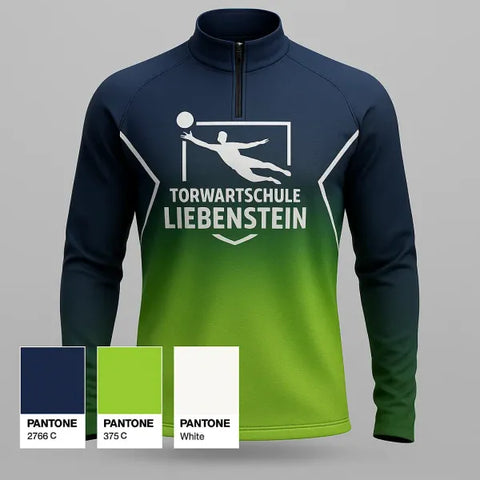 Quarter Zip Jacket, Torwartschule Liebenstein, Men's Soccer, Teamtime, Team time, sublimation, custom sports apparel, team uniforms, spirit wear, spiritwear, sports uniforms, custom shirts, team store, custom team store, fundraiser sports, apparel fundraiser