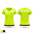 ELEKTRIK ELITE TRACK CLUB Women's Short Sleeve V-neck Shirt - 1