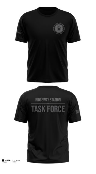 Short Sleeve Performance Shirt, Ridgeway Station Task Force, Police, Teamtime, Team time, sublimation, custom sports apparel, team uniforms, spirit wear, spiritwear, sports uniforms, custom shirts, team store, custom team store, fundraiser sports, apparel fundraiser