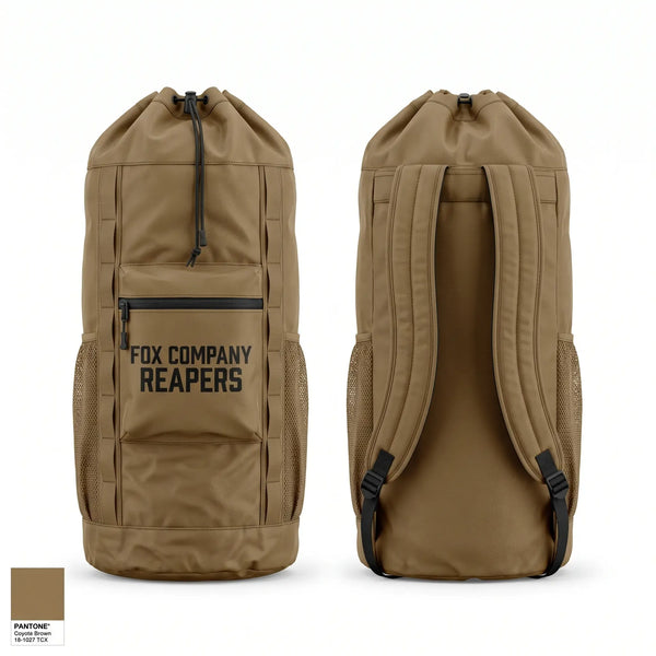 Gear Bag, Fox company reapers, National Guard, Teamtime, Team time, sublimation, custom sports apparel, team uniforms, spirit wear, spiritwear, sports uniforms, custom shirts, team store, custom team store, fundraiser sports, apparel fundraiser