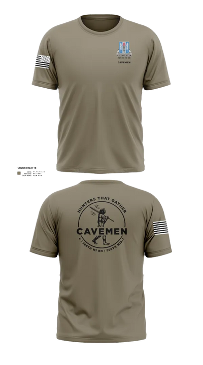 C / 205th MI BN / 500th MIB-T 47218382 Short Sleeve Performance Shirt - 110