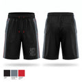 Island Falls Fire & Ambulance Athletic Shorts With Pockets - 1