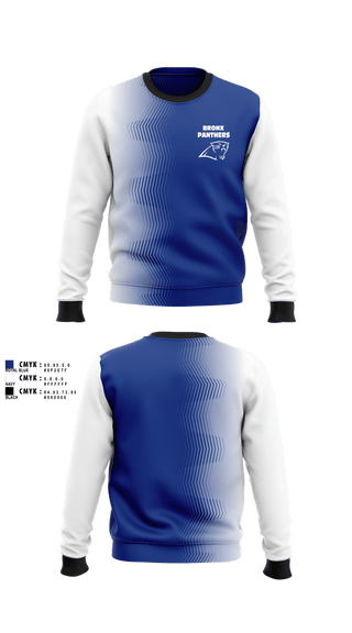 Crew Neck Sweatshirt, Bronx panthers, , Teamtime, Team time, sublimation, custom sports apparel, team uniforms, spirit wear, spiritwear, sports uniforms, custom shirts, team store, custom team store, fundraiser sports, apparel fundraiser