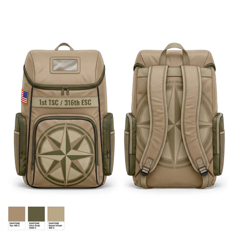 Gear Bag, 1st TSC/316th ESC, Army, Teamtime, Team time, sublimation, custom sports apparel, team uniforms, spirit wear, spiritwear, sports uniforms, custom shirts, team store, custom team store, fundraiser sports, apparel fundraiser