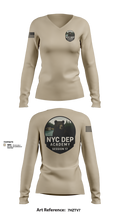 Session 17 academy class Women's Long Sleeve V-neck Shirt - 101