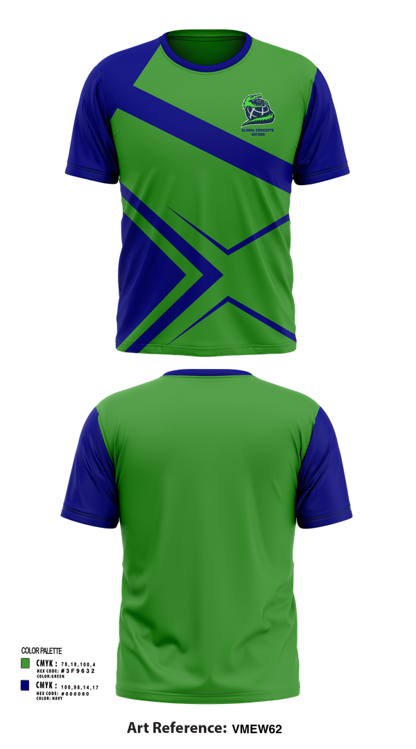 Short Sleeve Performance Shirt, Global Concepts Gators, Spirit Store, Teamtime, Team time, sublimation, custom sports apparel, team uniforms, spirit wear, spiritwear, sports uniforms, custom shirts, team store, custom team store, fundraiser sports, apparel fundraiser