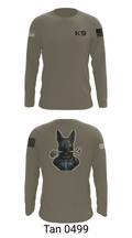 Willoughby K9 40647352 Long Sleeve Performance Shirt 63