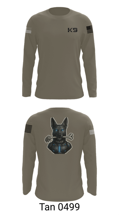 Willoughby K9 40647352 Long Sleeve Performance Shirt 63