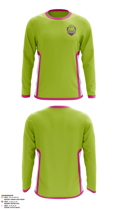 Warriors 92392400 Long Sleeve Performance Shirt 1