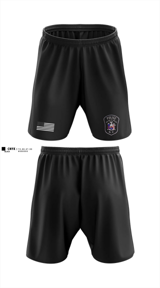 Athletic Shorts With Pockets, HOLLEY POLICE DEPARTMENT, Police, Teamtime, Team time, sublimation, custom sports apparel, team uniforms, spirit wear, spiritwear, sports uniforms, custom shirts, team store, custom team store, fundraiser sports, apparel fundraiser