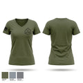 Denver Special Response Team Women's Short Sleeve V-neck Shirt - 1