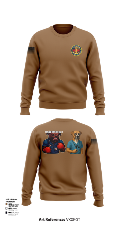 USS Boxer 48343229 Crew Neck Sweatshirt - 101