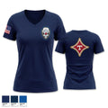 Thomasville Police Women's Short Sleeve V-neck Shirt - 1
