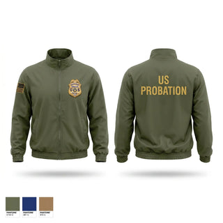 Windbreaker, U.S. PROBATION, Police, Teamtime, Team time, sublimation, custom sports apparel, team uniforms, spirit wear, spiritwear, sports uniforms, custom shirts, team store, custom team store, fundraiser sports, apparel fundraiser