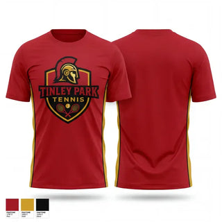 Short Sleeve Performance Shirt, Tinley Park High School Tennis, Tennis, Teamtime, Team time, sublimation, custom sports apparel, team uniforms, spirit wear, spiritwear, sports uniforms, custom shirts, team store, custom team store, fundraiser sports, apparel fundraiser