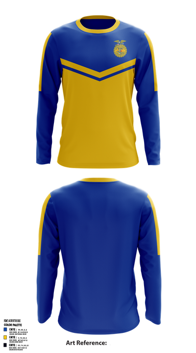 North Decatur FFA 50853256 Long Sleeve Performance Shirt 1