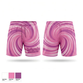 Athletic Shorts With Pockets, Northwoods Knockouts, Softball, Teamtime, Team time, sublimation, custom sports apparel, team uniforms, spirit wear, spiritwear, sports uniforms, custom shirts, team store, custom team store, fundraiser sports, apparel fundraiser