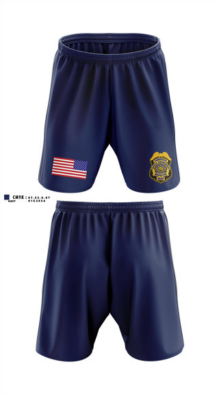 Athletic Shorts With Pockets, Department of public safety, Police, Teamtime, Team time, sublimation, custom sports apparel, team uniforms, spirit wear, spiritwear, sports uniforms, custom shirts, team store, custom team store, fundraiser sports, apparel fundraiser