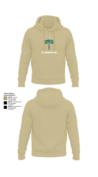 Hoodie, 40 commando RM, Marines, Teamtime, Team time, sublimation, custom sports apparel, team uniforms, spirit wear, spiritwear, sports uniforms, custom shirts, team store, custom team store, fundraiser sports, apparel fundraiser