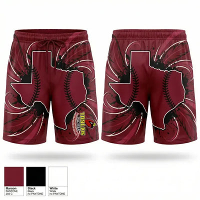 Lady Cardinals 37909652 Athletic Shorts With Pockets - 1
