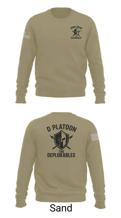 D Platoon 37319682 Crew Neck Sweatshirt - 81