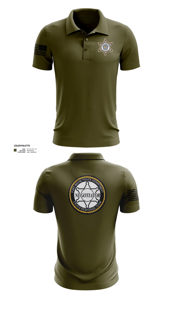 Short Sleeve Performance Polo, CRT, Police, Teamtime, Team time, sublimation, custom sports apparel, team uniforms, spirit wear, spiritwear, sports uniforms, custom shirts, team store, custom team store, fundraiser sports, apparel fundraiser