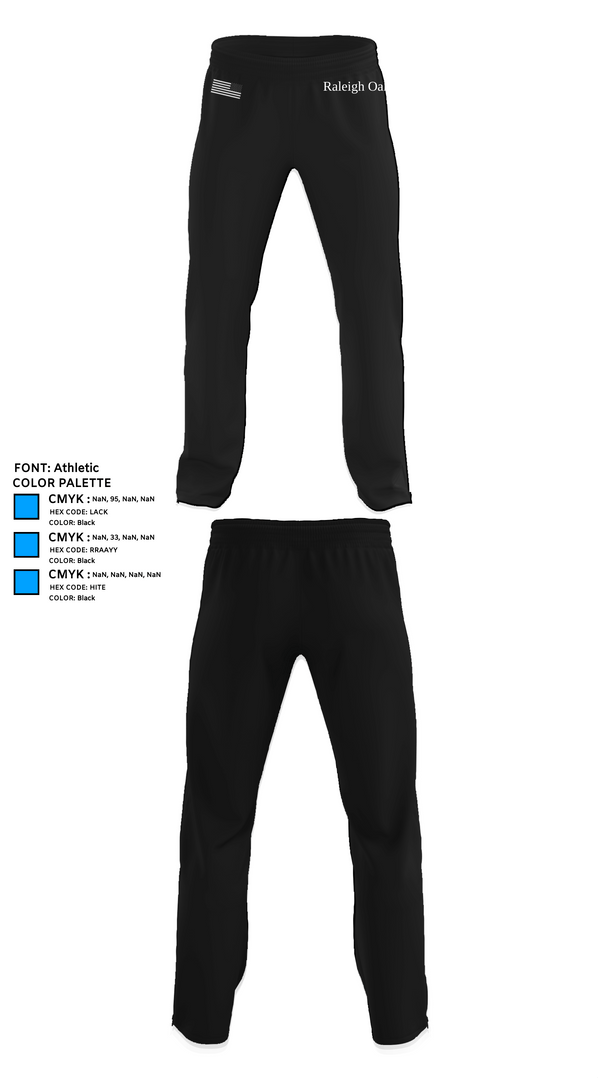 Sweatpants, Raleigh Oaks, Baseball, Teamtime, Team time, sublimation, custom sports apparel, team uniforms, spirit wear, spiritwear, sports uniforms, custom shirts, team store, custom team store, fundraiser sports, apparel fundraiser