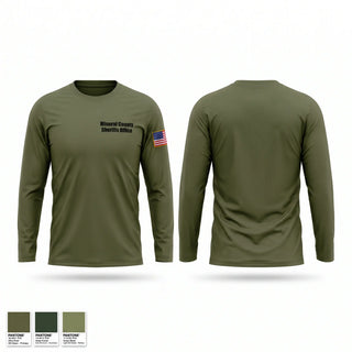 Long Sleeve Performance Shirt, Mineral County Sheriff’s Office, Police, Teamtime, Team time, sublimation, custom sports apparel, team uniforms, spirit wear, spiritwear, sports uniforms, custom shirts, team store, custom team store, fundraiser sports, apparel fundraiser