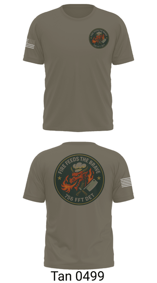 Old School Cotton Feel Shirt, 756th QM DET FFT, Army, Teamtime, Team time, sublimation, custom sports apparel, team uniforms, spirit wear, spiritwear, sports uniforms, custom shirts, team store, custom team store, fundraiser sports, apparel fundraiser