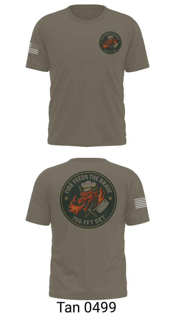 Old School Cotton Feel Shirt, 756th QM DET FFT, Army, Teamtime, Team time, sublimation, custom sports apparel, team uniforms, spirit wear, spiritwear, sports uniforms, custom shirts, team store, custom team store, fundraiser sports, apparel fundraiser