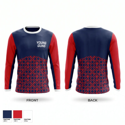 YOUNG GUNS Long Sleeve Performance Shirt 1