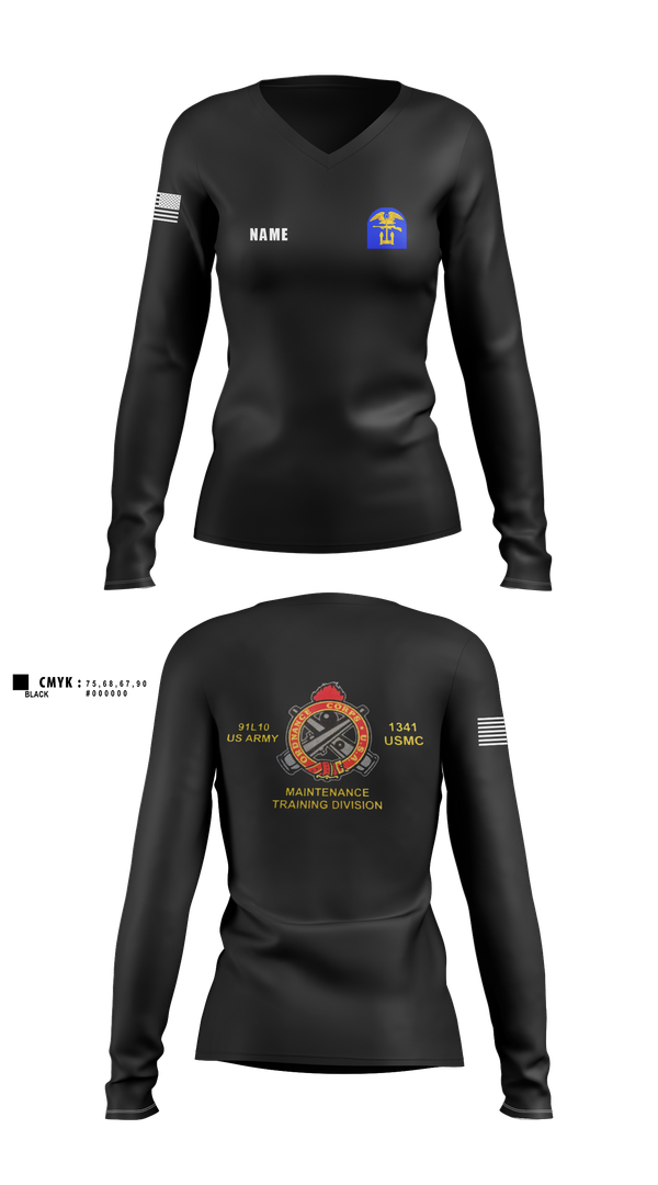Womens Long Sleeve Vneck Shirt, D CO, , Teamtime, Team time, sublimation, custom sports apparel, team uniforms, spirit wear, spiritwear, sports uniforms, custom shirts, team store, custom team store, fundraiser sports, apparel fundraiser