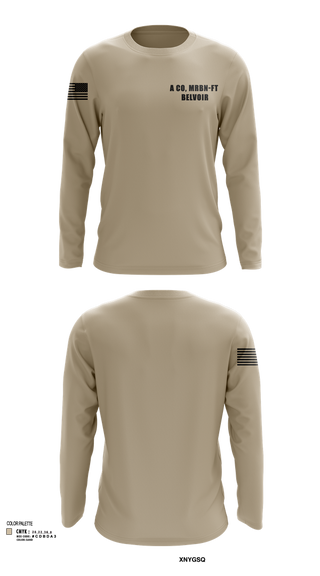 Long Sleeve Performance Shirt, A CO, MRBN-FT BELVOIR, , Teamtime, Team time, sublimation, custom sports apparel, team uniforms, spirit wear, spiritwear, sports uniforms, custom shirts, team store, custom team store, fundraiser sports, apparel fundraiser