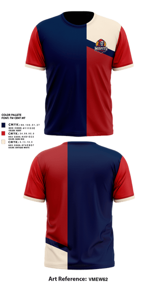 Short Sleeve Performance Shirt, Misfits, Softball, Teamtime, Team time, sublimation, custom sports apparel, team uniforms, spirit wear, spiritwear, sports uniforms, custom shirts, team store, custom team store, fundraiser sports, apparel fundraiser