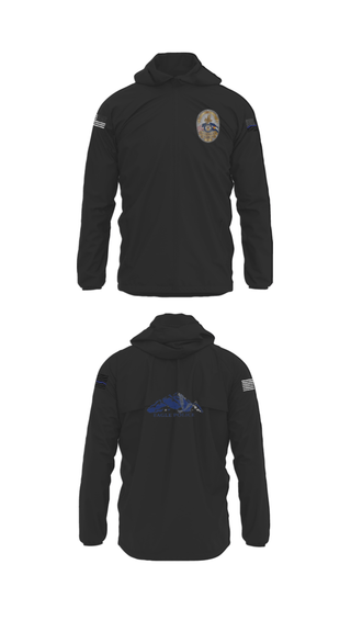 Windbreaker, Eagle Police Department, Police, Teamtime, Team time, sublimation, custom sports apparel, team uniforms, spirit wear, spiritwear, sports uniforms, custom shirts, team store, custom team store, fundraiser sports, apparel fundraiser