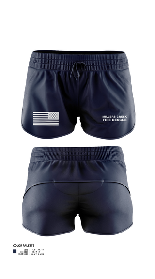 Ranger Panties, Millers Creek Fire Rescue, Fire Department, Teamtime, Team time, sublimation, custom sports apparel, team uniforms, spirit wear, spiritwear, sports uniforms, custom shirts, team store, custom team store, fundraiser sports, apparel fundraiser