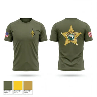Short Sleeve Performance Shirt, Osceola County Sheriff's Office, Police, Teamtime, Team time, sublimation, custom sports apparel, team uniforms, spirit wear, spiritwear, sports uniforms, custom shirts, team store, custom team store, fundraiser sports, apparel fundraiser
