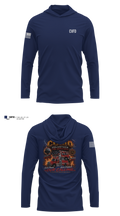 Como Volunteer Fire Department 64054761 Long Sleeve Performance Shirt with hood - 7
