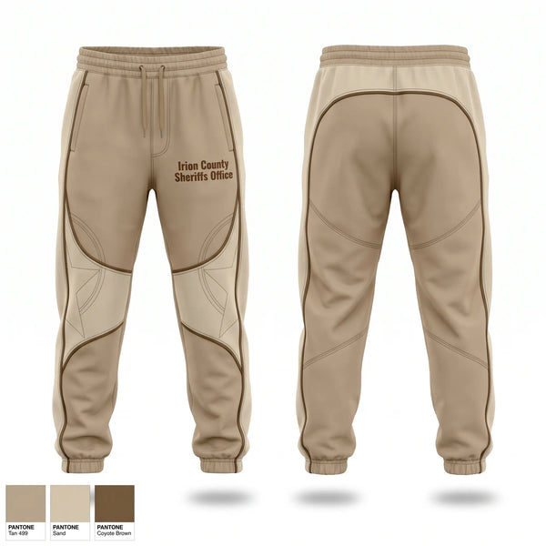 Sweatpants, Irion County Sheriff's Office, Police, Teamtime, Team time, sublimation, custom sports apparel, team uniforms, spirit wear, spiritwear, sports uniforms, custom shirts, team store, custom team store, fundraiser sports, apparel fundraiser