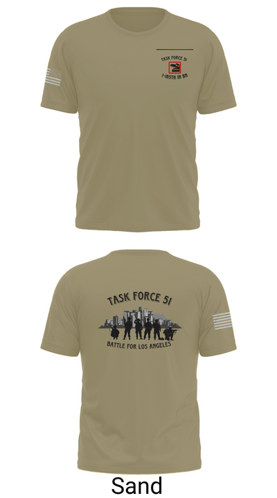 1-185th IN BN 23098536 Short Sleeve Performance Shirt - 91