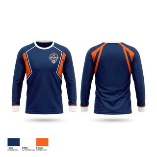 Long Sleeve Performance Shirt, Delmar, Men's Soccer, Teamtime, Team time, sublimation, custom sports apparel, team uniforms, spirit wear, spiritwear, sports uniforms, custom shirts, team store, custom team store, fundraiser sports, apparel fundraiser