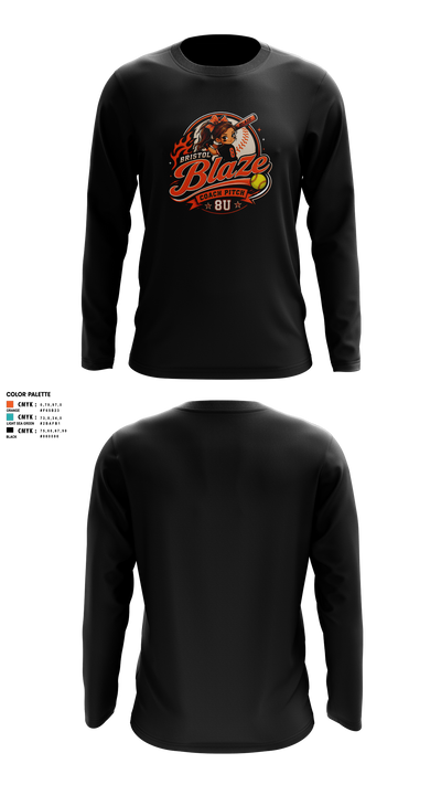 Blaze Long Sleeve Performance Shirt 3