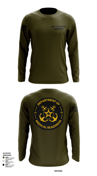 Long Sleeve Performance Shirt, DEPT OF MEDICAL READINESS, , Teamtime, Team time, sublimation, custom sports apparel, team uniforms, spirit wear, spiritwear, sports uniforms, custom shirts, team store, custom team store, fundraiser sports, apparel fundraiser