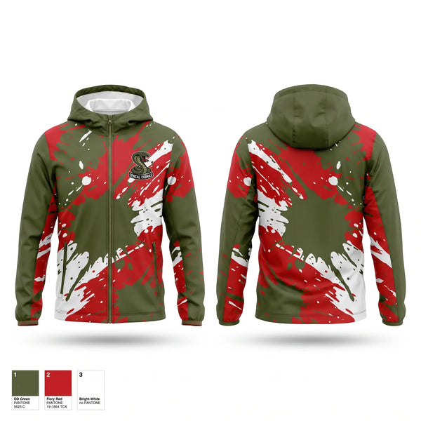 Windbreaker, Cancel Cobras, Softball, Teamtime, Team time, sublimation, custom sports apparel, team uniforms, spirit wear, spiritwear, sports uniforms, custom shirts, team store, custom team store, fundraiser sports, apparel fundraiser