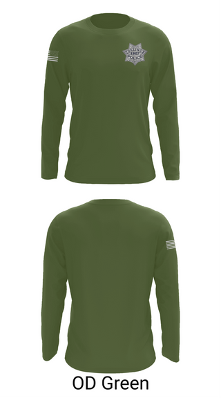 Long Sleeve Performance Shirt, Coalinga Police Department, Police, Teamtime, Team time, sublimation, custom sports apparel, team uniforms, spirit wear, spiritwear, sports uniforms, custom shirts, team store, custom team store, fundraiser sports, apparel fundraiser