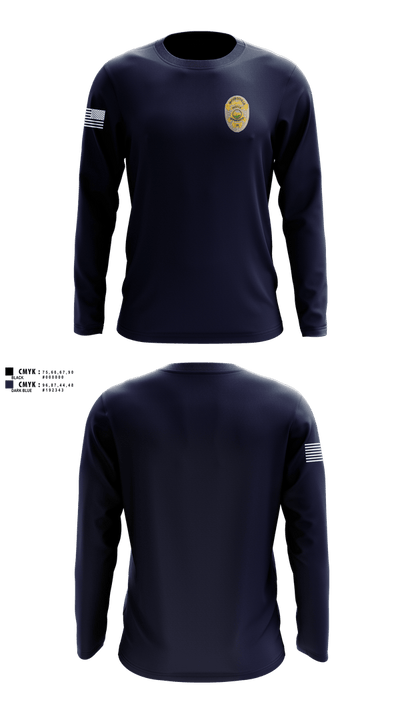 McCordsville Police Department 1417548 Long Sleeve Performance Shirt 1